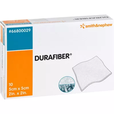 DURAFIBER 5x5 cm Verband, 10 St