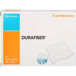 DURAFIBER 10x10 cm Verband, 10 St