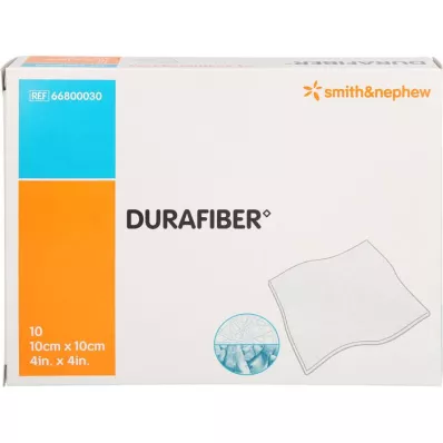 DURAFIBER 10x10 cm Verband, 10 St