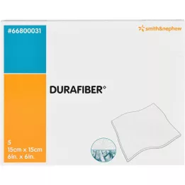 DURAFIBER 15x15 cm Verband, 5 St