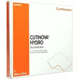 CUTINOVA Hydro 10x10 cm haftende Wundauflage, 5 St