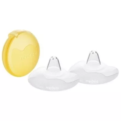 MEDELA Brusthütchen Contact S m.Aufbw.Box, 2 St