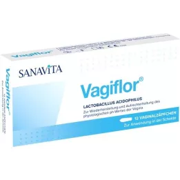 VAGIFLOR Vaginalzäpfchen, 12 St