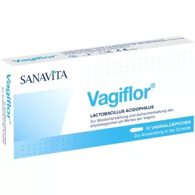 VAGIFLOR Vaginalzäpfchen, 12 St