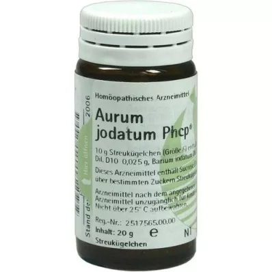 AURUM JODATUM PHCP Globuli, 20 g