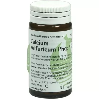 CALCIUM SULFURICUM PHCP Globuli, 20 g