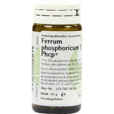 FERRUM PHOSPHORICUM S Phcp Globuli, 20 g