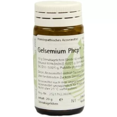 GELSEMIUM PHCP Globuli, 20 g