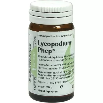 LYCOPODIUM PHCP Globuli, 20 g