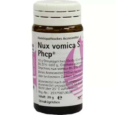NUX VOMICA S Phcp Globuli, 20 g