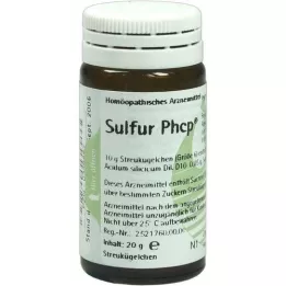 SULFUR PHCP Globuli, 20 g