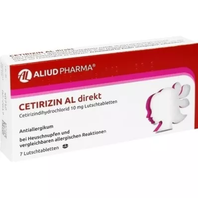 CETIRIZIN AL direkt Lutschtabletten, 7 St