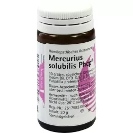 MERCURIUS SOLUBILIS PHCP Globuli, 20 g