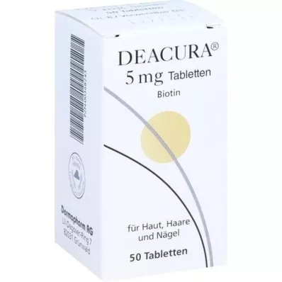 DEACURA 5 mg Tabletten, 50 St