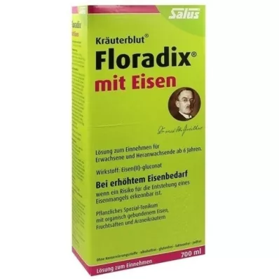 FLORADIX mit Eisen Lösung zum Einnehmen, 700 ml