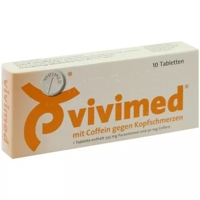 VIVIMED mit Coffein gegen Kopfschmerzen Tabletten, 10 St