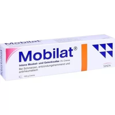 MOBILAT Intens Muskel- und Gelenksalbe 3% Creme, 100 g