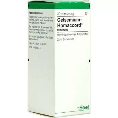 GELSEMIUM HOMACCORD Tropfen, 30 ml