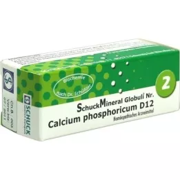 SCHUCKMINERAL Globuli 2 Calcium phosphoricum D 12, 7.5 g