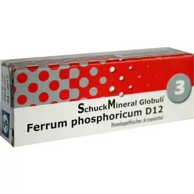 SCHUCKMINERAL Globuli 3 Ferrum phosphoricum D12, 7.5 g