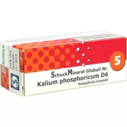 SCHUCKMINERAL Globuli 5 Kalium phosphoricum D6, 7.5 g