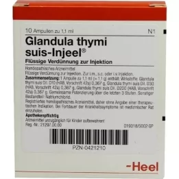 GLANDULA THYMI suis Injeel Ampullen, 10 St