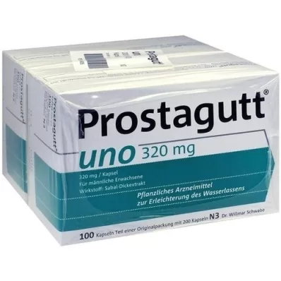 PROSTAGUTT uno Kapseln, 2X100 St
