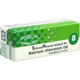SCHUCKMINERAL Globuli 8 Natrium chloratum D6, 7.5 g