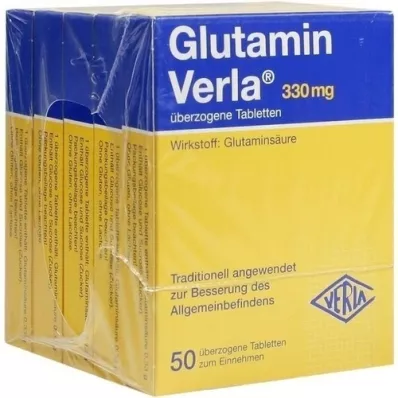 GLUTAMIN VERLA überzogene Tabletten, 250 St
