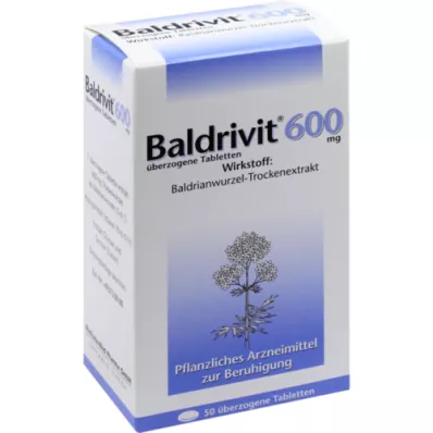 BALDRIVIT 600 mg überzogene Tabletten, 50 St BALDRIVIT 600 mg überzogene Tabletten, 50 St