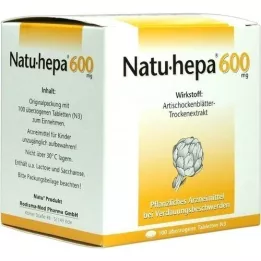 NATU HEPA 600 mg überzogene Tabletten, 100 St