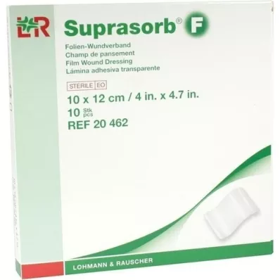 SUPRASORB F Folien Wundverb.10x12 cm steril, 10 St