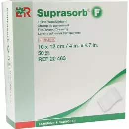 SUPRASORB F Folien Wundverb.10x12 cm steril, 50 St