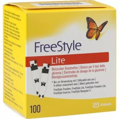 FREESTYLE Lite Teststreifen ohne Codieren, 100 St