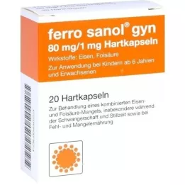 FERRO SANOL gyn Hartkaps.m.msr.überz.Pellets, 20 St