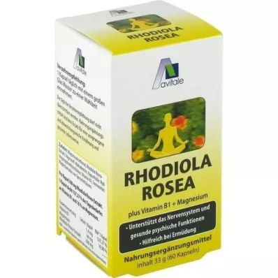 RHODIOLA ROSEA Kapseln 200 mg, 60 St