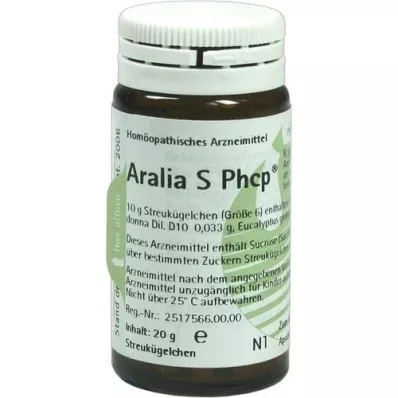 ARALIA S Phcp Globuli, 20 g ARALIA S Phcp Globuli, 20 g