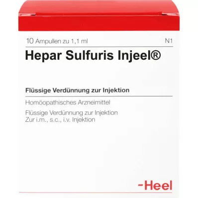 HEPAR SULFURIS INJEEL Ampullen, 10 St