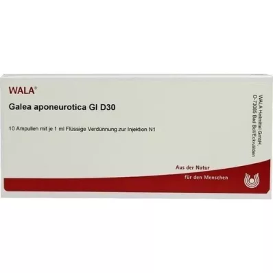 GALEA aponeurotica GL D 30 Ampullen, 10X1 ml