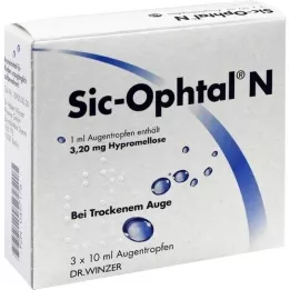 SIC OPHTAL N Augentropfen, 3X10 ml