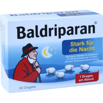 BALDRIPARAN Stark für die Nacht überzogene Tab., 60 St