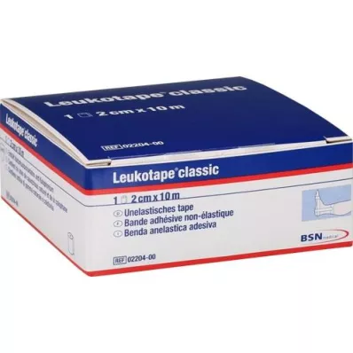 LEUKOTAPE Classic 2 cmx10 m weiß, 1 St