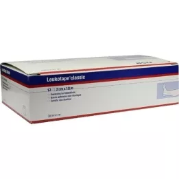 LEUKOTAPE Classic 2 cmx10 m weiß, 12 St