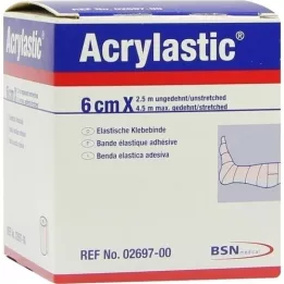 ACRYLASTIC 6 cmx2,5 m Binden, 1 St