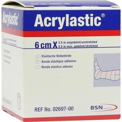ACRYLASTIC 6 cmx2,5 m Binden, 1 St