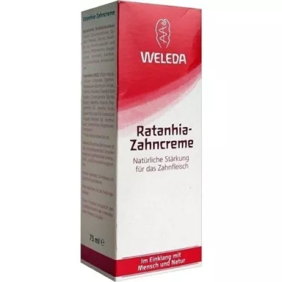 WELEDA Ratanhia Zahncreme, 75 ml
