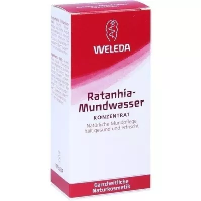 WELEDA Ratanhia Mundwasser, 50 ml