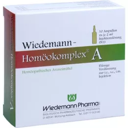 WIEDEMANN Homöokomplex A Ampullen, 10X2 ml