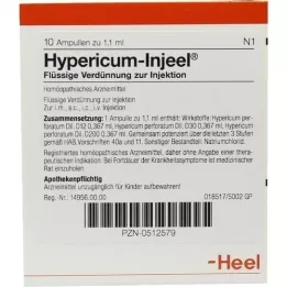HYPERICUM INJEEL Ampullen, 10 St