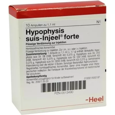 HYPOPHYSIS SUIS Injeel forte Ampullen, 10 St